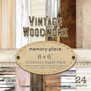 Memory Place - Vintage Woodwork 6x6 Collection Paper Pack