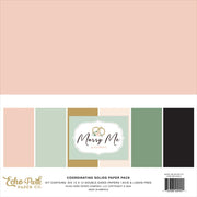 Echo Park - Marry Me Solids Paper Pack