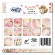 3Quarter Designs - Blossoming Peonies 6x6 Pack