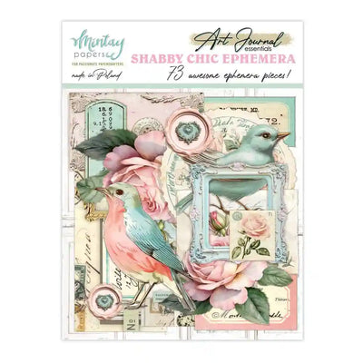 Mintay - Art Journal Essentials - Shabby Chic Ephemera  73/Pkg