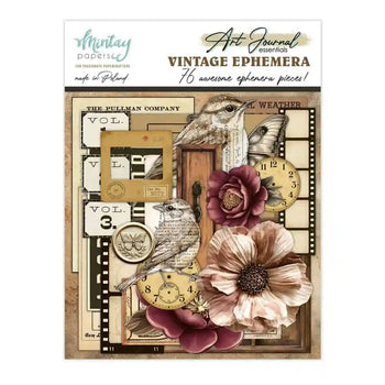 Mintay - Art Journal Essentials - Vintage Ephemera 76/Pkg