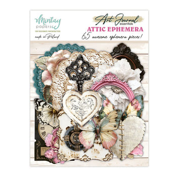 Mintay - Art Journal Essentials - Attic Ephemera  65/Pkg