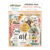 Mintay - Art Journal Essentials - Creative Mind Ephemera 68/Pkg