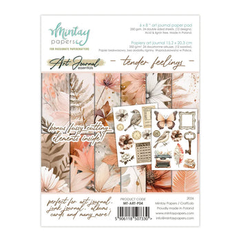 Mintay - Art Journal Essentials - 6x8 Art Journal Paper Pad 04