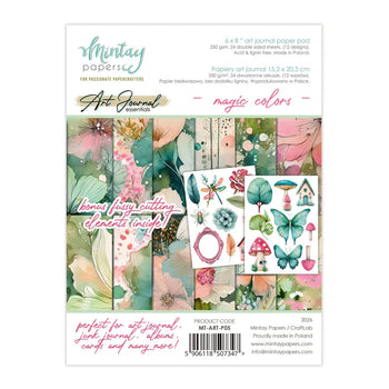 Mintay - Art Journal Essentials - 6x8 Art Journal Paper Pad 05