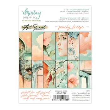 Mintay - Art Journal Essentials - 6x8 Art Journal Paper Pad 08