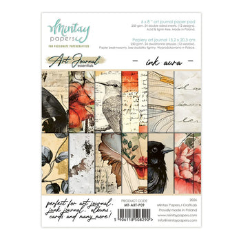 Mintay - Art Journal Essentials - 6x8 Art Journal Paper Pad 09