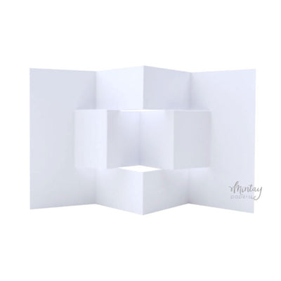 Mintay Basic - Screen Card Base White - 5pcs