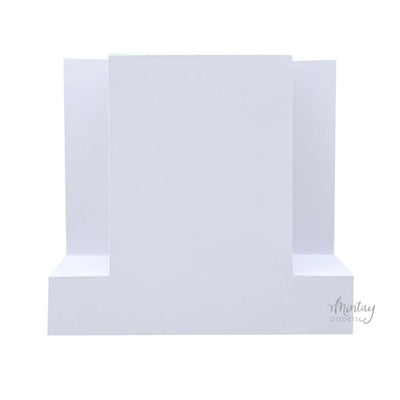 Mintay Basic - Panel Card Base White - 5pcs