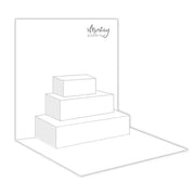 Mintay Basic - Pop-Up Cards Insert White - 5pcs