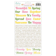 Mintay - Blossom Serenity Paper Stickers - Words