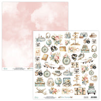 Mintay - Bon Voyage Paper - 09 Fussy Cutting Sheet