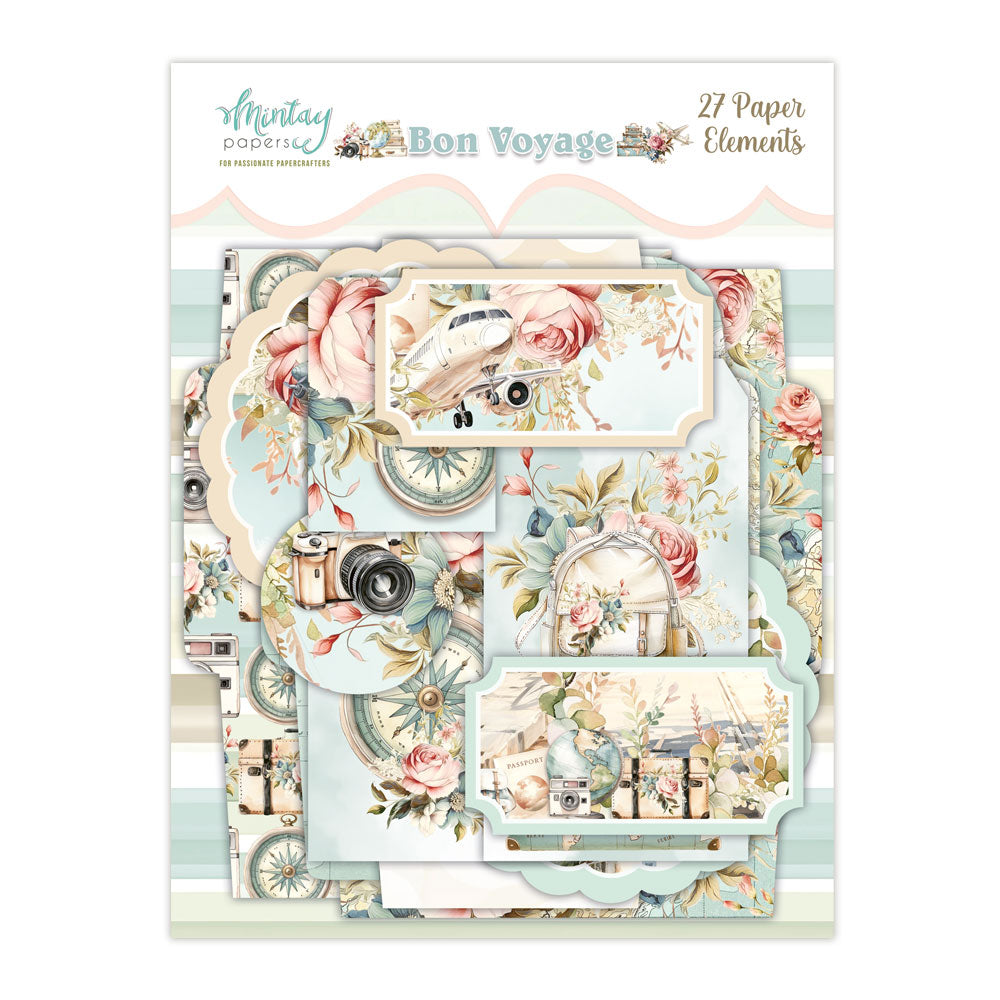 Mintay - Bon Voyage Paper Elements 27/Pkg