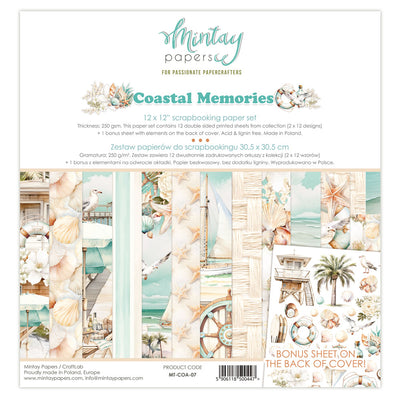 Mintay - Coastal Memories 12x12 Paper Set