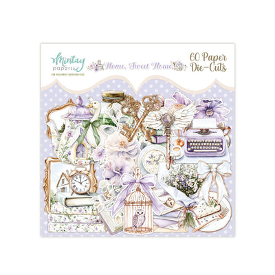 Mintay - Home Sweet Home Paper Die Cuts 60/Pkg