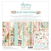 Mintay - In My Craft Room 12x12 Scrapbooking Paper Set