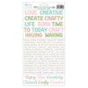 Mintay - In My Craft Room Paper Stickers - Words