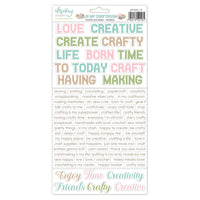 Mintay - In My Craft Room Paper Stickers - Words