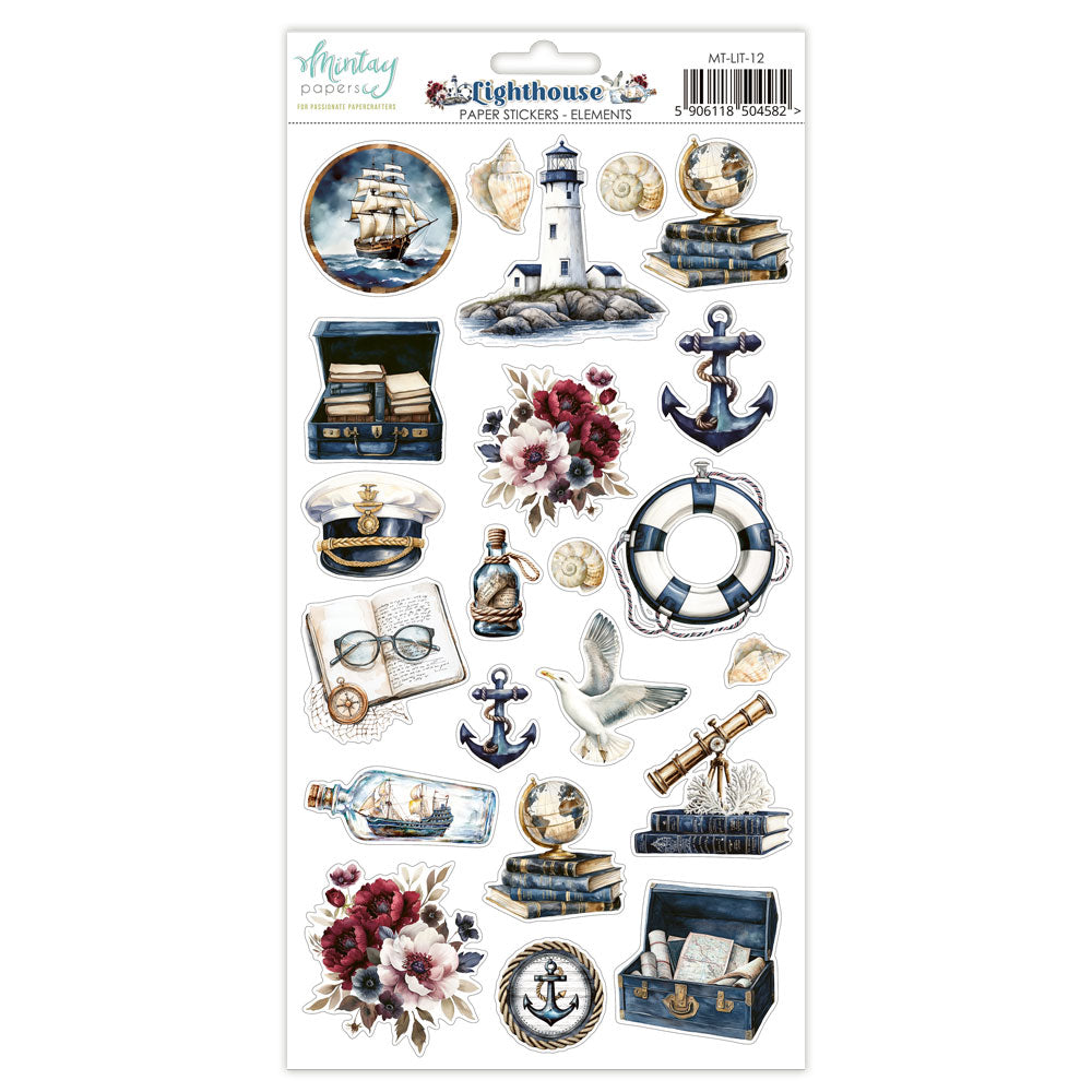 Mintay - Lighthouse Paper Stickers - Elements
