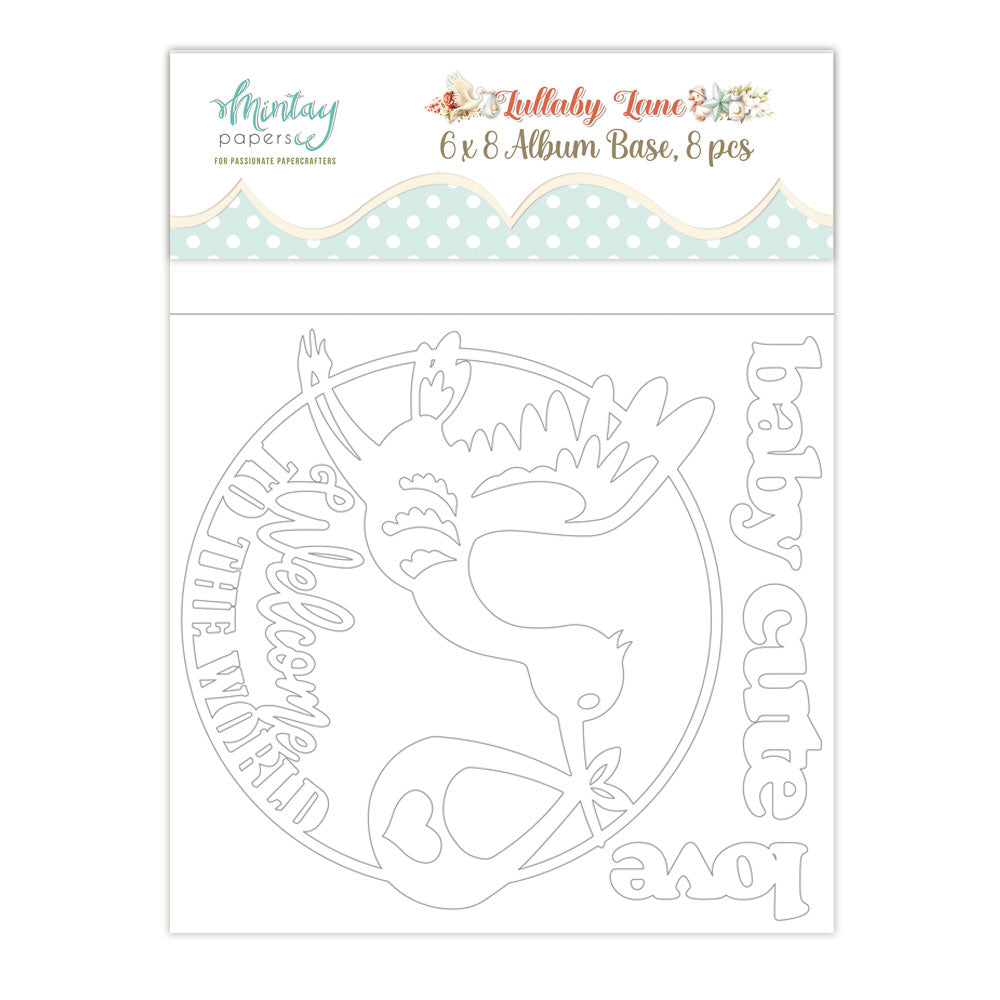 Mintay - Lullaby Lane 6x8 Album Base 8pcs