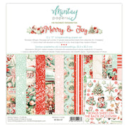 Mintay - Merry & Joy 12x12 Scrapbooking Paper Set