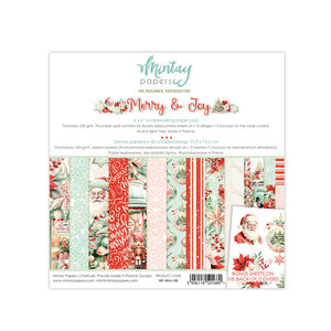 Mintay - Merry & Joy 6x6 Paper Pad