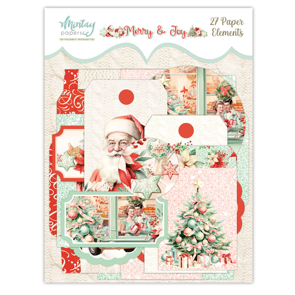 Mintay - Merry & Joy Paper Elements