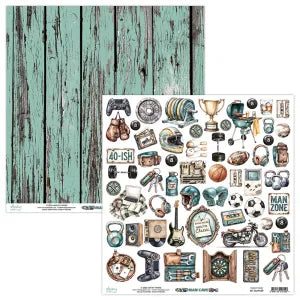 Mintay - Man Cave Paper - 09