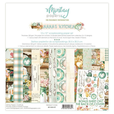 Mintay - Nana's Kitch 12x12 Paper Set