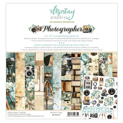 Mintay - Photographer 12x12 Collection Paper Pack