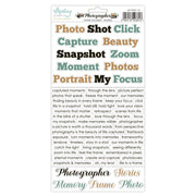 Mintay - Photographer Paper Stickers - Words