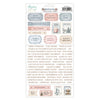 Mintay - Snowberry Lane Paper Stickers - Words