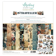 Mintay - Traveller 12x12 Scrapbooking Paper Set