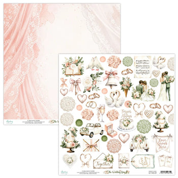 Mintay - The Wedding Day Fussy Cut Paper - 09