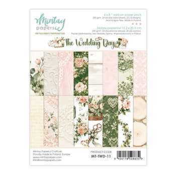 Mintay - The Wedding Day 6x8 Add-On Paper Pad