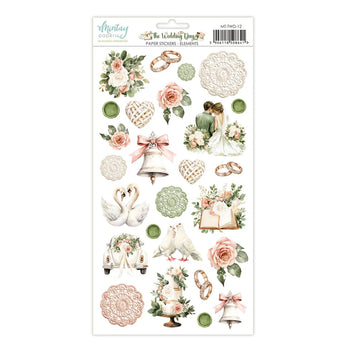 Mintay - The Wedding Day Paper Stickers - Elements