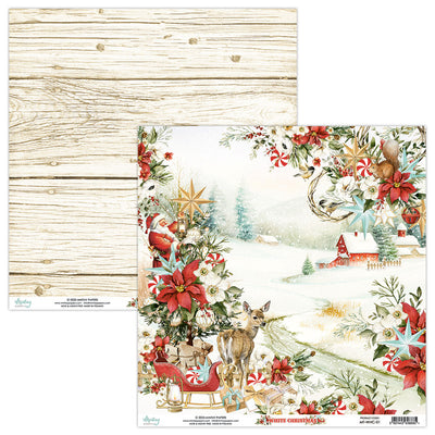Mintay - White Christmas Paper - #01