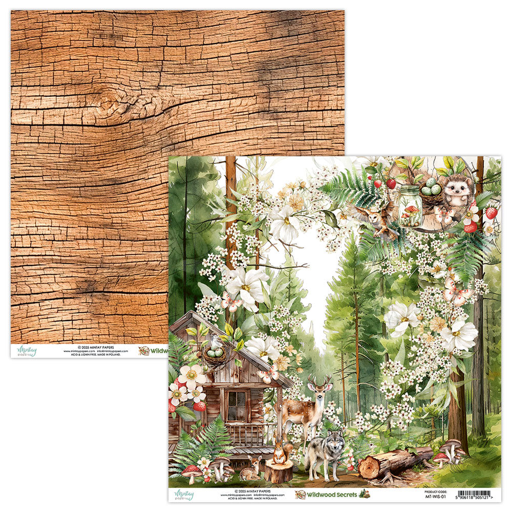 Mintay - Wildwood Secrets Paper - 01