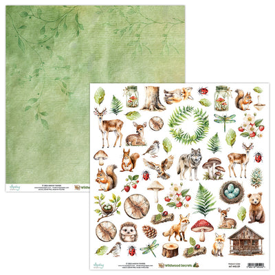 Mintay - Wildwood Secrets - 09 Fussy Cutting Sheet
