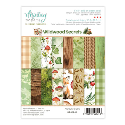 Mintay - Wildwood Secrets 6x8 Add-On Paper Pad
