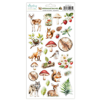 Mintay - Wildwood Secrets Paper Stickers - Elements