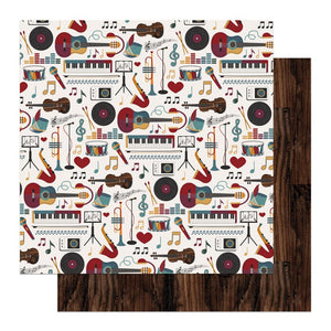 Photo Play - Music Notes Paper - Instruments