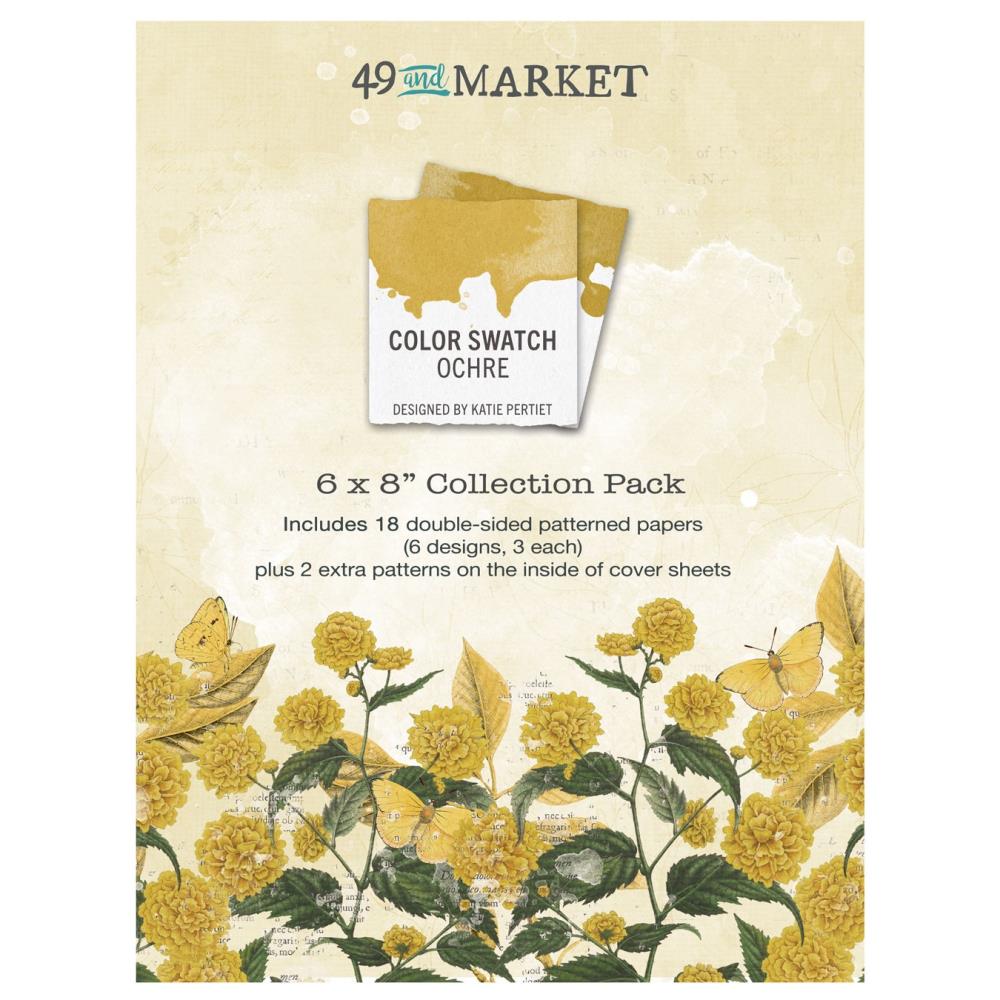 49 and Market - Color Swatch Ochre Collection Pack 6"X8"