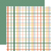 Echo Park - Our Happy Place Paper - Favorite Plaid