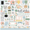 Echo Park - Our Happy Place Cardstock Sticker Sheet 12x12