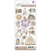Prima - Bohemian Heart Stickers 22/Pkg