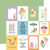 Echo Park - Party Animal Paper - 3x4 Journaling Cards
