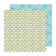 Pebbles - Cool Boy Pattern Paper - Rainbows