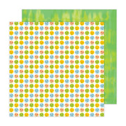 Pebbles - Cool Boy Pattern Paper - Smiley Face