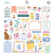 Pinkfresh - The Simple Things Die-Cuts Ephemera Pack 48/Pkg